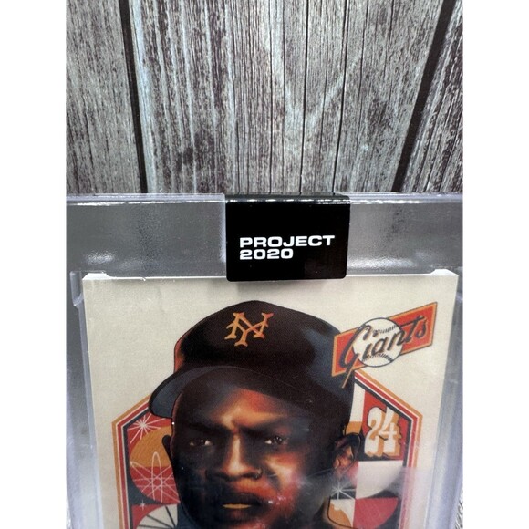 Topps Project 2020 #365 Willie Mays New York Baseball Giants - Matt Taylor HOF - Picture 2 of 10